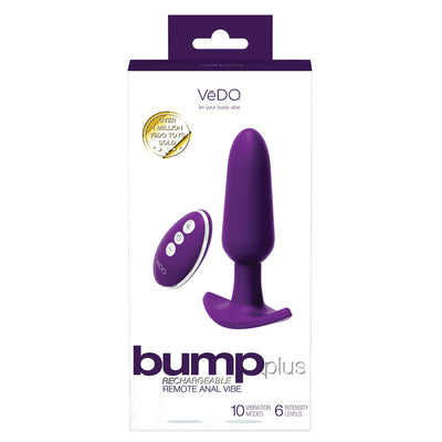 VeDO Bump PLUS Anal Vibe - Purple