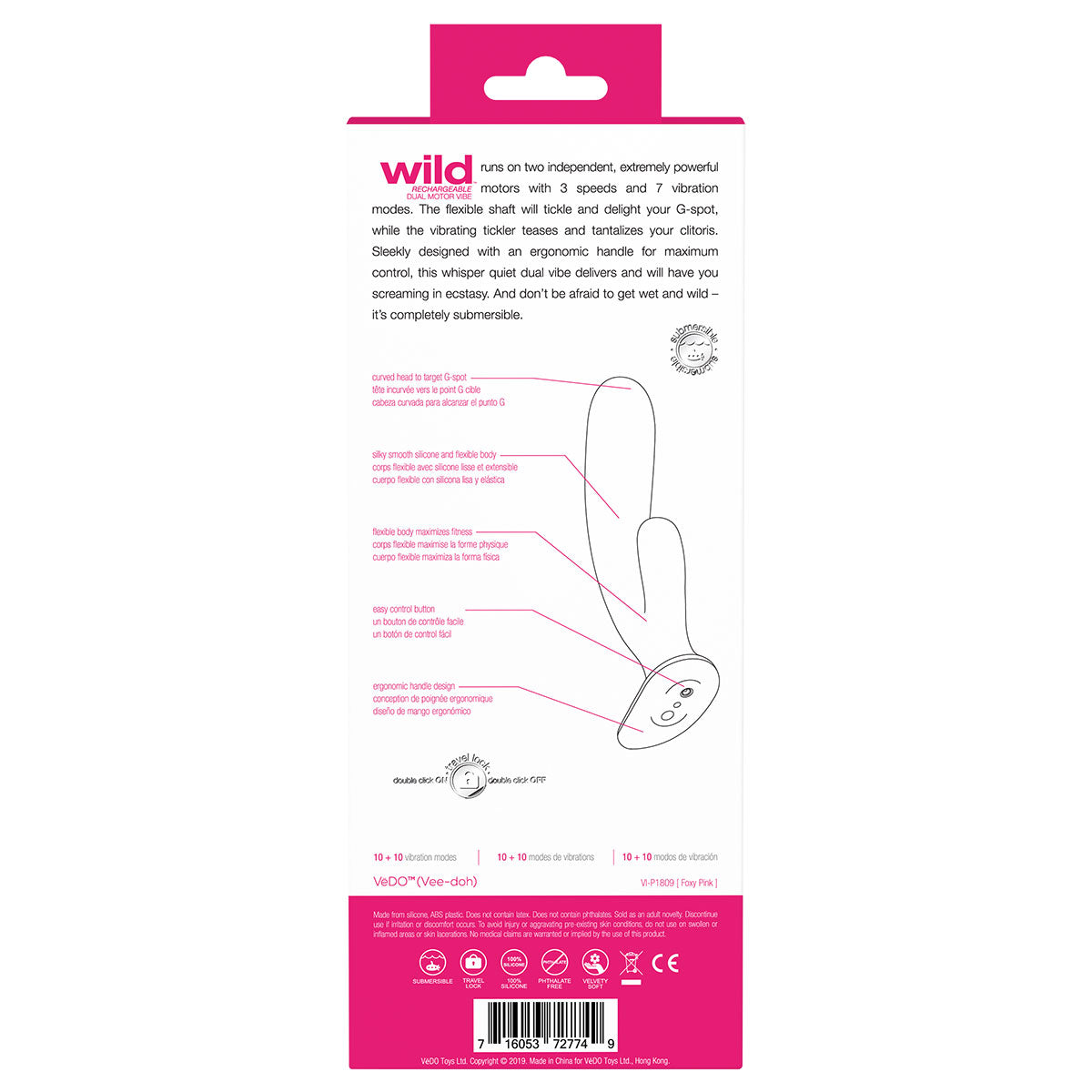 VeDO Wild Duo Vibe - Pink