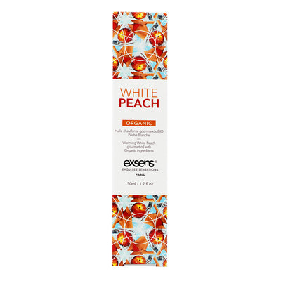 Exsens Warming Massage Oil 50ml - White Peach