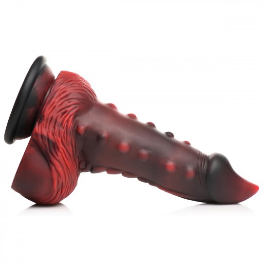 Lava Demon Nubbed Silicone Dild XR Brands