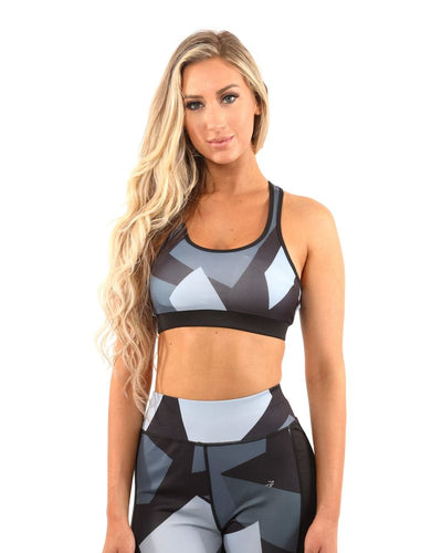 Bondi Sports Bra - Black/Grey Dship